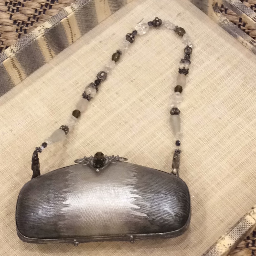Hard shell evening bag